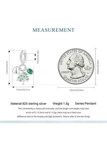Pendant Charm Hayat Ağacı Kadınlar Için Karşılaştırılmış Farklı Bileklikler ve Kolye 925 Gümüş (Yurt Dışından) indirimleri