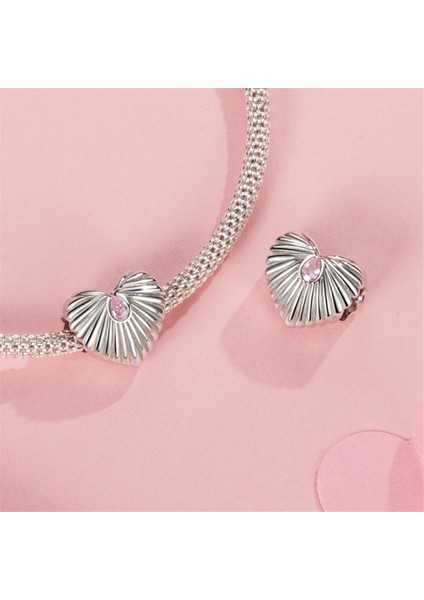 Pendant Charm Aşk. Kadınlar Için Karşılaştırılmış Farklı Bileklikler ve Kolye 925 Gümüş (Yurt Dışından)