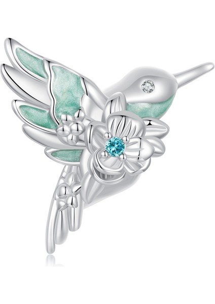 Pendant Charm Hummingbird Kadınlar Için Karşılaştırılmış Farklı Bileklikler ve Kolye 925 Gümüş (Yurt Dışından)