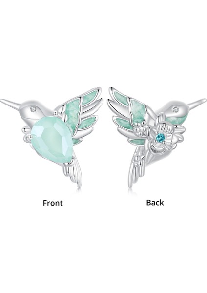 Pendant Charm Hummingbird Kadınlar Için Karşılaştırılmış Farklı Bileklikler ve Kolye 925 Gümüş (Yurt Dışından)