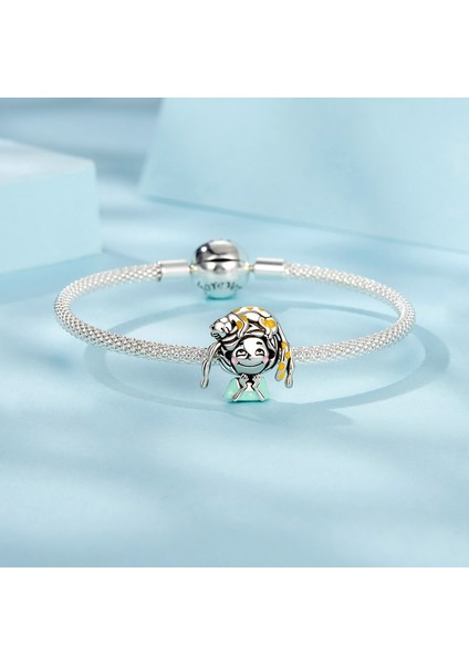 Pendant Charm Kitty Girl Kadınlar Için Karşılaştırılmış Farklı Bileklikler ve Kolye 925 Gümüş (Yurt Dışından) modelleri