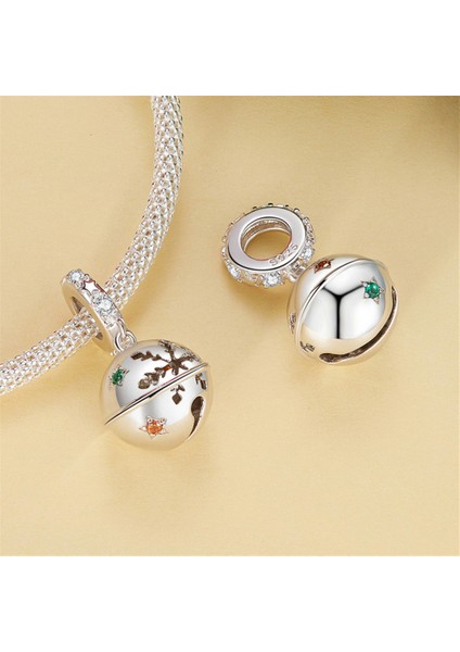 Pendant Charm Noel Bell Kadınlar Için Karşılaştırılmış Farklı Bileklikler ve Kolye 925 Gümüş (Yurt Dışından) fiyatları
