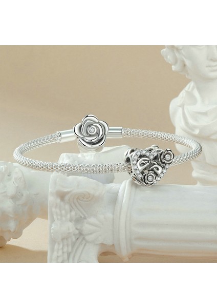 Pendant Charm Romantik Teklif Hafıza Kadınlar Için Karşılaştırılmış Farklı Bileklikler ve Kolye 925 Gümüş (Yurt Dışından) modelleri