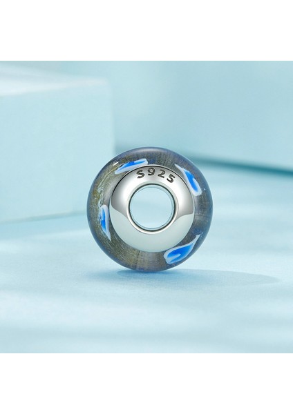 Pendant Charm Blue Heart Murano Bead Kadınlar Için Karşılaştırılmış Farklı Bileklikler ve Kolye 925 Gümüş (Yurt Dışından) fiyatları
