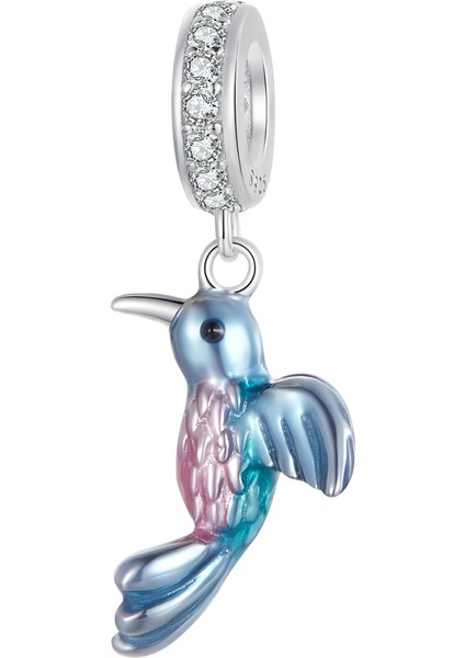 Pendant Charm Kingfisher Pendant Kadınlar Için Karşılaştırılmış Farklı Bileklikler ve Kolye 925 Gümüş (Yurt Dışından)