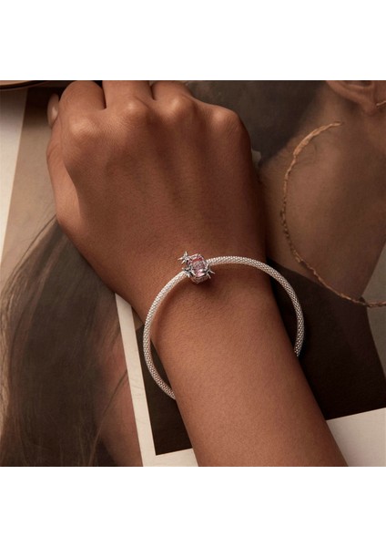 Pendant Charm Pembe Kelebek Kadınlar Için Karşılaştırılmış Farklı Bileklikler ve Kolye 925 Gümüş (Yurt Dışından) fırsatları