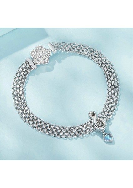 Pendant Charm Sonsuza Dek Aşk Klip Beads Kadınlar Için Karşılaştırılmış Farklı Bileklikler ve Kolye 925 Gümüş (Yurt Dışından) indirimleri