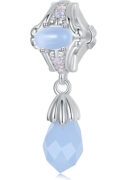 Pendant Charm Mid-Center Moderm Pendant Kadınlar Için Karşılaştırılmış Farklı Bileklikler ve Kolye 925 Gümüş (Yurt Dışından)