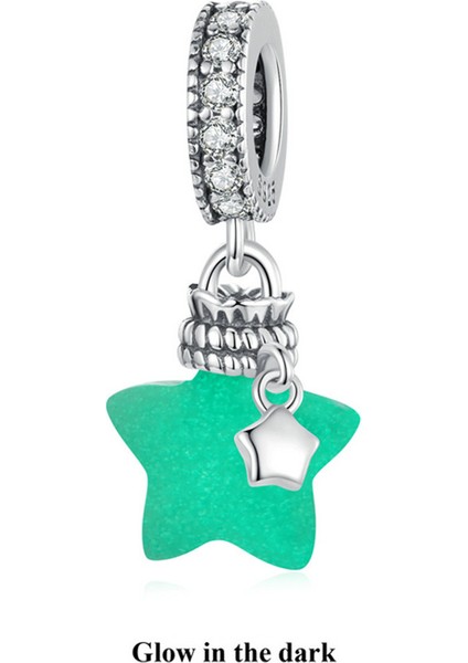 Pendant Charm Açık Yıldız Dileyen Bottle Kadınlar Için Karşılaştırılmış Farklı Bileklikler ve Kolye 925 Gümüş (Yurt Dışından) indirimleri