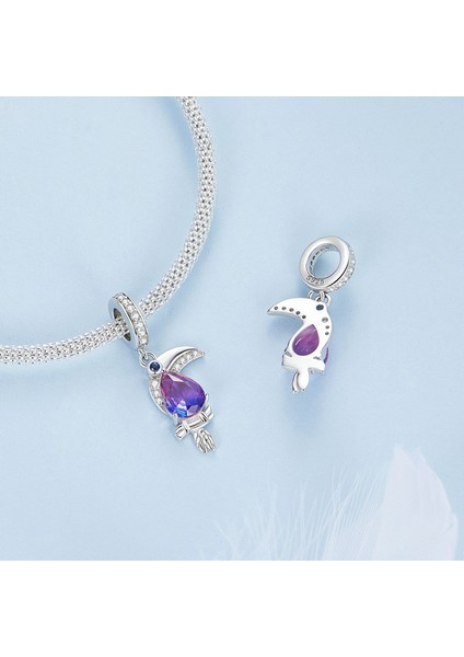 Pendant Charm Toucan Pendant Kadınlar Için Karşılaştırılmış Farklı Bileklikler ve Kolye 925 Gümüş (Yurt Dışından) modelleri
