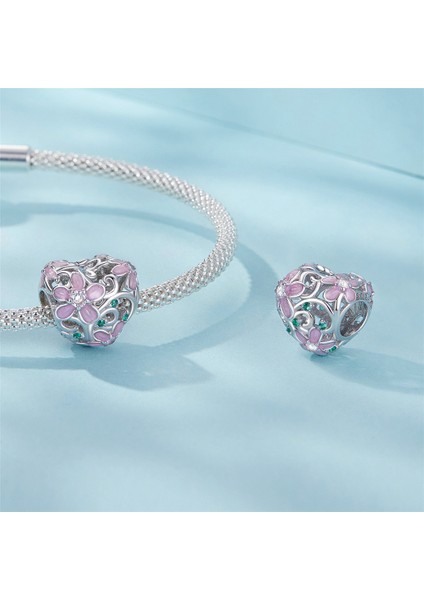 Pendant Charm Çiçek Şarap Kadınlar Için Karşılaştırılmış Farklı Bileklikler ve Kolye 925 Gümüş (Yurt Dışından) modelleri