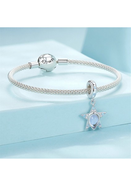Pendant Charm Star Kadınlar Için Karşılaştırılmış Farklı Bileklikler ve Kolye 925 Gümüş (Yurt Dışından) modelleri