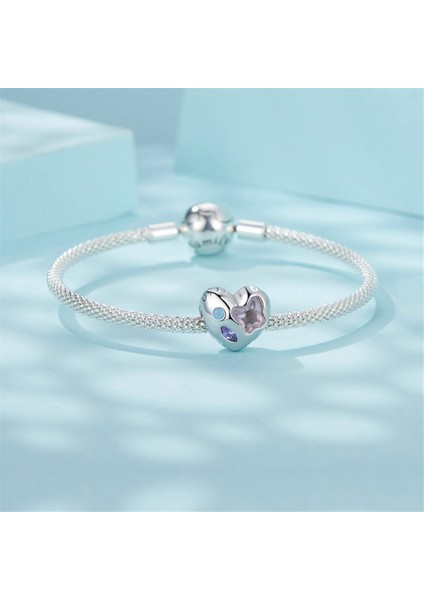 Pendant Charm Kalp Şeklindeki Balon Kadınlar Için Karşılaştırılmış Farklı Bileklikler ve Kolye 925 Gümüş (Yurt Dışından) modelleri