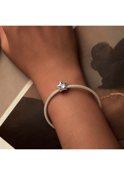 Pendant Charm Balloon Star Kadınlar Için Karşılaştırılmış Farklı Bileklikler ve Kolye 925 Gümüş (Yurt Dışından)