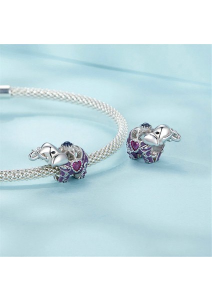 Pendant Charm Hollowed-Out Carved Elephants Kadınlar Için Karşılaştırılmış Farklı Bileklikler ve Kolye 925 Gümüş (Yurt Dışından) fiyatları