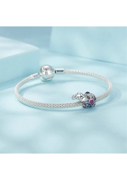 Pendant Charm Hollowed-Out Carved Elephants Kadınlar Için Karşılaştırılmış Farklı Bileklikler ve Kolye 925 Gümüş (Yurt Dışından) modelleri