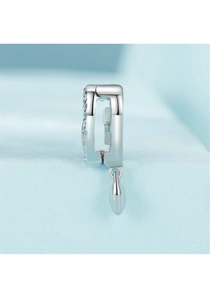 Pendant Charm Sonsuza Dek Kalp Klip Ayıları Kadınlar Için Karşılaştırılmış Farklı Bileklikler ve Kolye 925 Gümüş (Yurt Dışından)