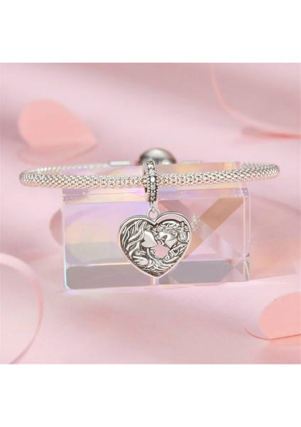 Pendant Charm Anne ve Kızı Pendant Kadınlar Için Karşılaştırılmış Farklı Bileklikler ve Kolye 925 Gümüş (Yurt Dışından) modelleri