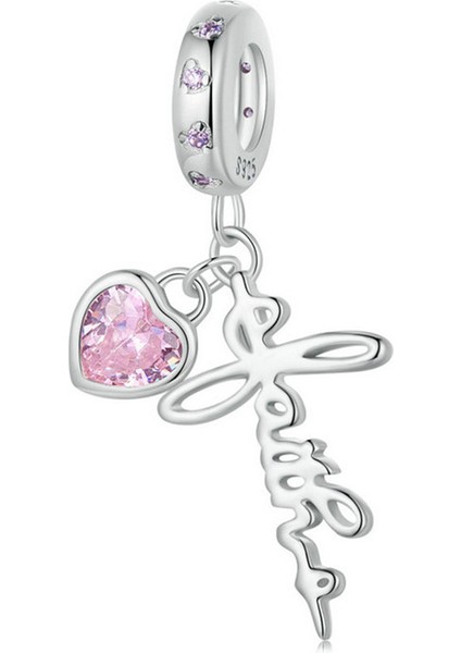 Pendant Charm Faith Kadınlar Için Karşılaştırılmış Farklı Bileklikler ve Kolye 925 Gümüş (Yurt Dışından)
