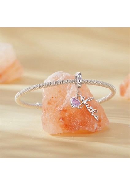 Pendant Charm Faith Kadınlar Için Karşılaştırılmış Farklı Bileklikler ve Kolye 925 Gümüş (Yurt Dışından) modelleri