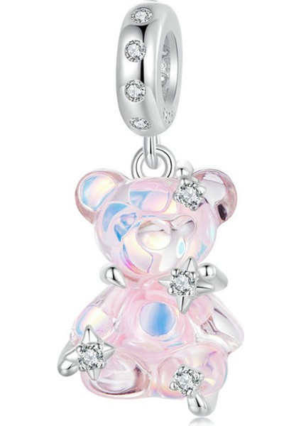 Pendant Charm Hayal Ayı Kadınlar Için Karşılaştırılmış Farklı Bileklikler ve Kolye 925 Gümüş (Yurt Dışından)
