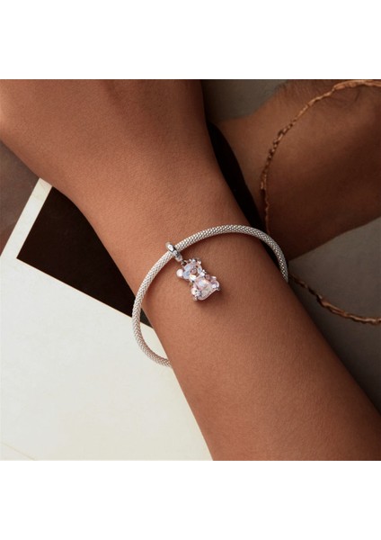 Pendant Charm Hayal Ayı Kadınlar Için Karşılaştırılmış Farklı Bileklikler ve Kolye 925 Gümüş (Yurt Dışından)