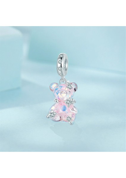 Pendant Charm Hayal Ayı Kadınlar Için Karşılaştırılmış Farklı Bileklikler ve Kolye 925 Gümüş (Yurt Dışından)