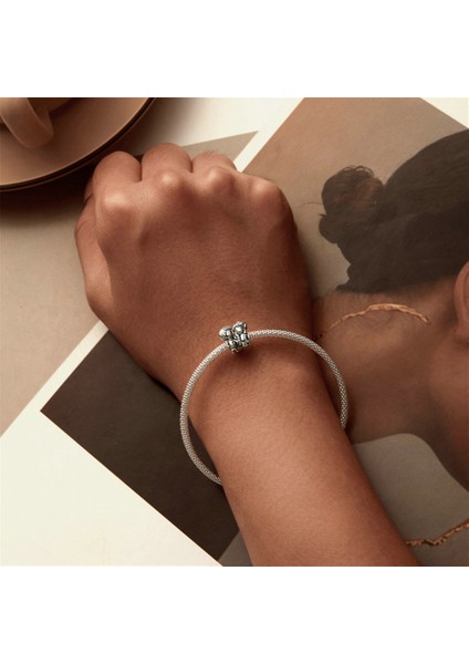Pendant Charm Çocuk ve Kız Elleri Tutuyor. Kadınlar Için Karşılaştırılmış Farklı Bileklikler ve Kolye 925 Gümüş (Yurt Dışından)
