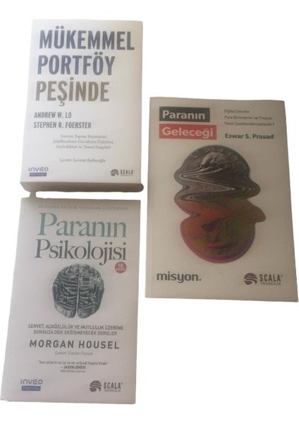 Mükemmel Portföy Peşinde - Paranın Geleceği - Paranın Psikolojisi 3 Kitap