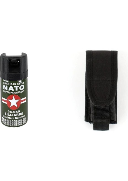 Nato Spreyi Biber Yaşartıcı Gazı + Kılıfı (50ML) Orjinal