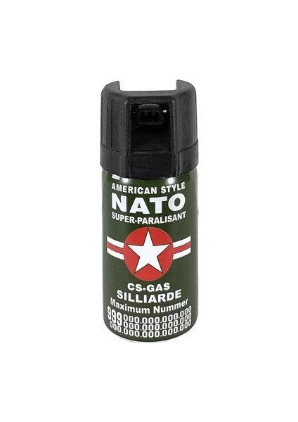 Asker Yeşili Gkm Nato Büyük Koruyucu Biber Kılıfı Gazı (50ML)