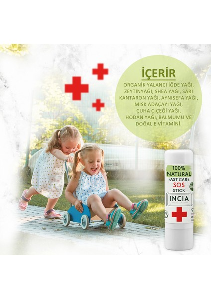 %100 Doğal Doğal Koruyucu Vücut Losyonu Sprey Yenidoğan 50 ml & %100 Doğal Doğal Sos Stick 6 G Set