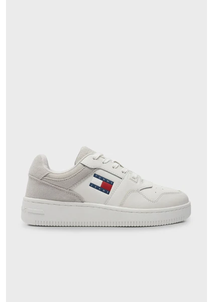 Tommy Jeans Süet Deri Sneaker Ayakkabı Kadın Ayakkabı EN0EN02653 P06