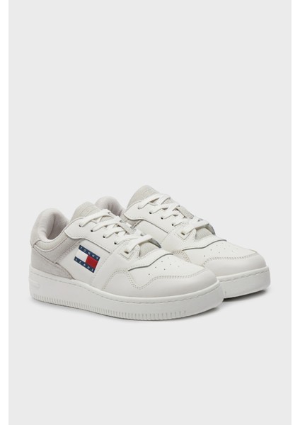 Tommy Jeans Süet Deri Sneaker Ayakkabı Kadın Ayakkabı EN0EN02653 P06