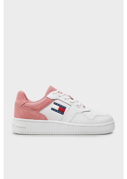 Tommy Hilfiger Tommy Jeans Süet Deri Sneaker Ayakkabı Kadın Ayakkabı En0En02653 Th0