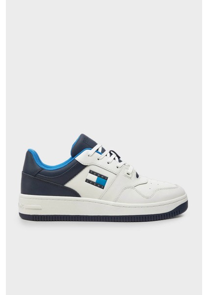 Tommy Jeans Deri Sneaker Ayakkabı Erkek Ayakkabı Em0Em01434 C1G