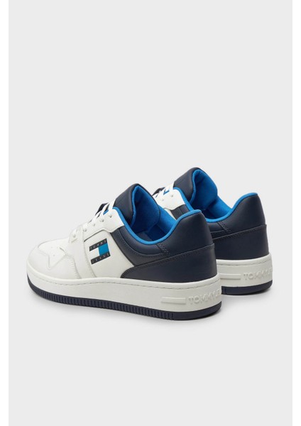 Tommy Jeans Deri Sneaker Ayakkabı Erkek Ayakkabı Em0Em01434 C1G