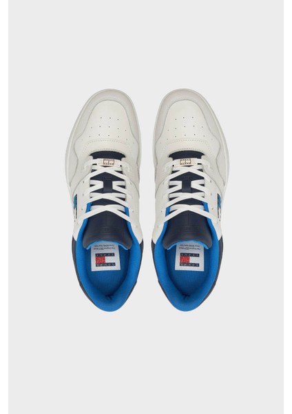 Tommy Jeans Deri Sneaker Ayakkabı Erkek Ayakkabı Em0Em01434 C1G