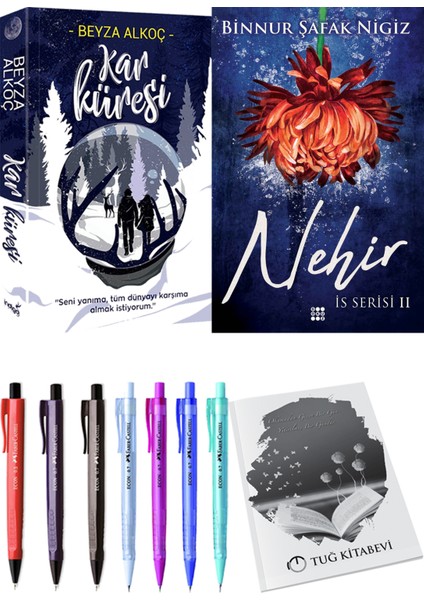 Is Serisi 2 Nehir Binnur Şafak Nigiz ve Kar Küresi Beyza Alkoç 2li Set