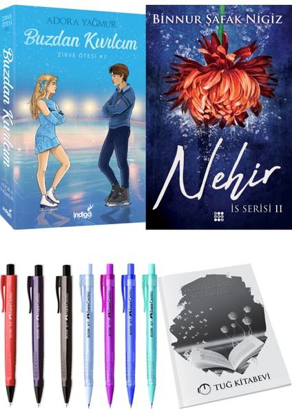 Is Serisi 2 Nehir Binnur Şafak Nigiz ve Buzdan Kıvılcım Adora Yağmur 2li Set