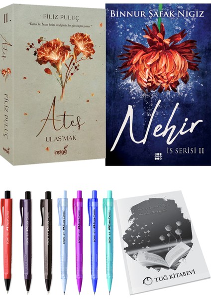Is Serisi 2 Nehir Binnur Şafak Nigiz ve Ateş Ulaşmak 2 Filiz Puluç 2li Set