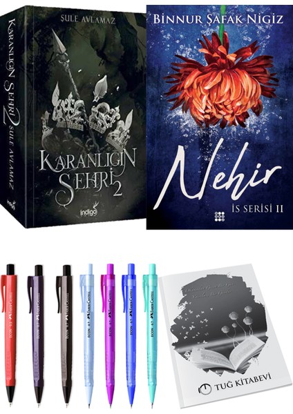 Is Serisi 2 Nehir Binnur Şafak Nigiz ve Karanlığın Şehri 2 Şule Avlamaz 2li Set