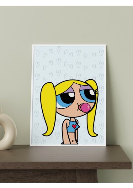 Powerpuff Girls Tasarımlı 24 x 33 cm Poster PYTKPSTR053