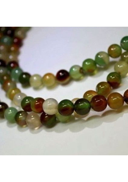 Akik Taşı 8mm/10adet (4406)