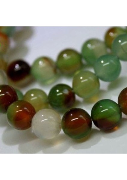 Akik Taşı 8mm/10adet (4406) fiyatları