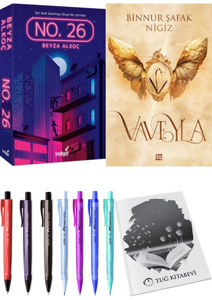Vaveyla 1 Sönmüş Binnur Şafak Nigiz ve No. 26 Beyza Alkoç 2li Set