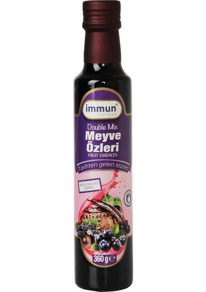 Double Mix Meyve Özleri 360 gr (Karadut-Yaban Mersini-Andız-Keçiboynuzu)