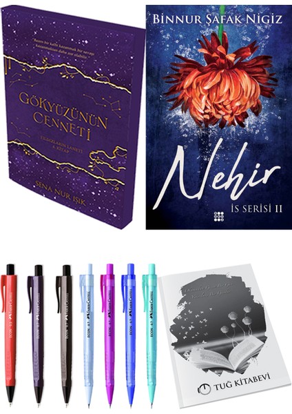 Is Serisi 2 Nehir Binnur Şafak Nigiz ve Gökyüzünün Cenneti 4 Sena Nur Işık 2li Set