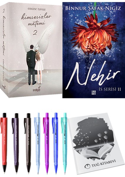 Is Serisi 2 Nehir Binnur Şafak Nigiz ve Kimsesizler Matemi 2 Emine Tavuz 2li Set