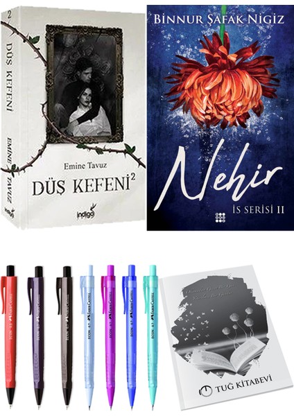Is Serisi 2 Nehir Binnur Şafak Nigiz ve Düş Kefeni 2 Emine Tavuz 2li Set